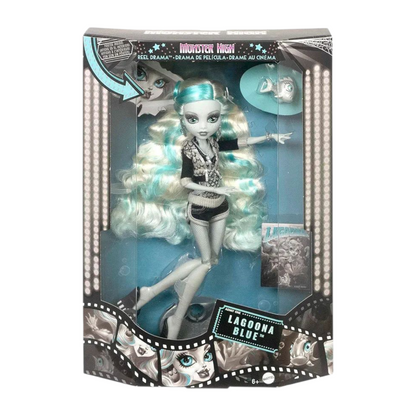 Monster high Reel drama reproduction año 2025 Lagoona (ligeros detalles estéticos en caja por viaje)