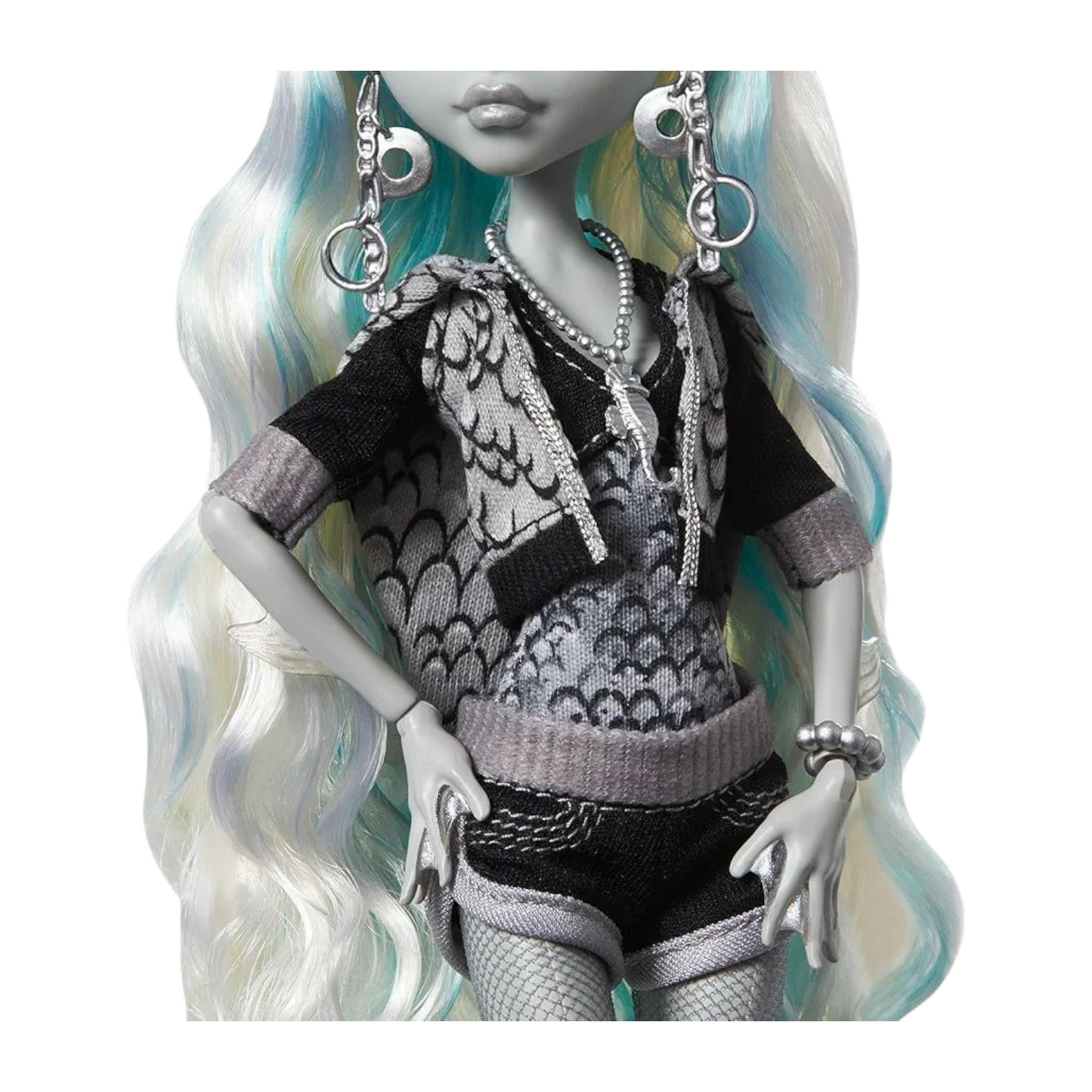 Monster high Reel drama reproduction año 2025 Lagoona (ligeros detalles estéticos en caja por viaje)