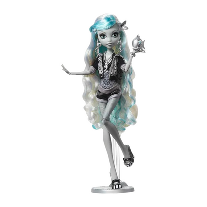 Monster high Reel drama reproduction año 2025 Lagoona (ligeros detalles estéticos en caja por viaje)