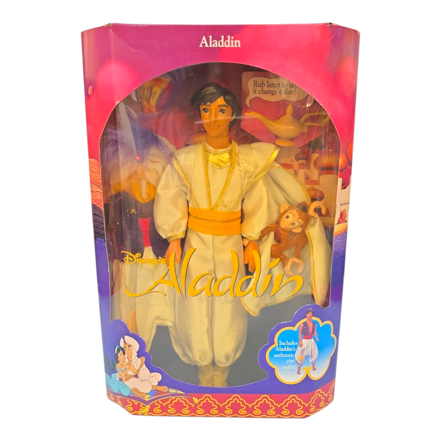 Barbie Vintage Disney Aladdin (acetato ligeramente amarillento)