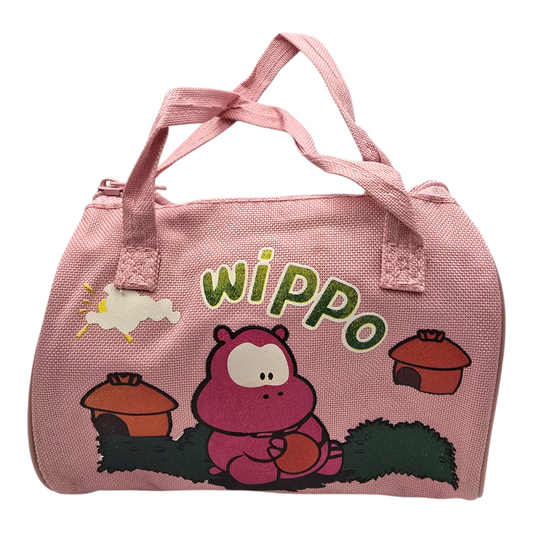 Bolsita vintage Cowco Gusanito Rosa genérico Wippo