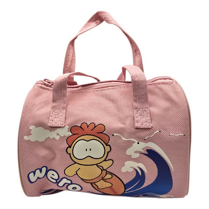 Bolsita vintage Cowco Gusanito Rosa genérico Wero