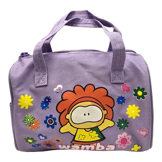 Bolsita vintage Cowco Gusanito lila genérico Wamba