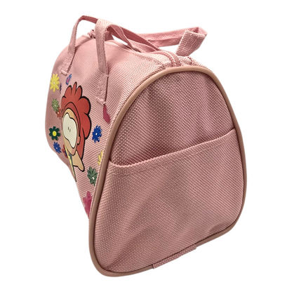 Bolsita vintage Cowco Gusanito rosa genérico Wamba