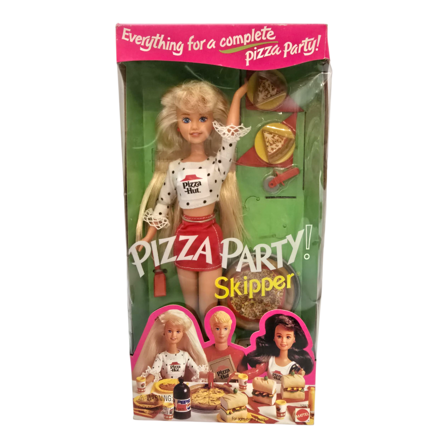 Barbie Vintage Pizza party Skipper
