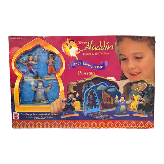 Aladdin Cave of wonders Vintage Once upon a time playset