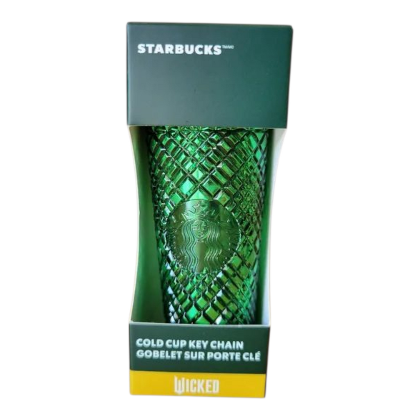 Wicked x Starbucks Llaveros mini cold cup Keychain. Precio por cada uno.