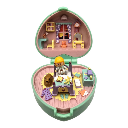 Polly Pocket Vintage Segunda Mano Midge's Bedtime ring case