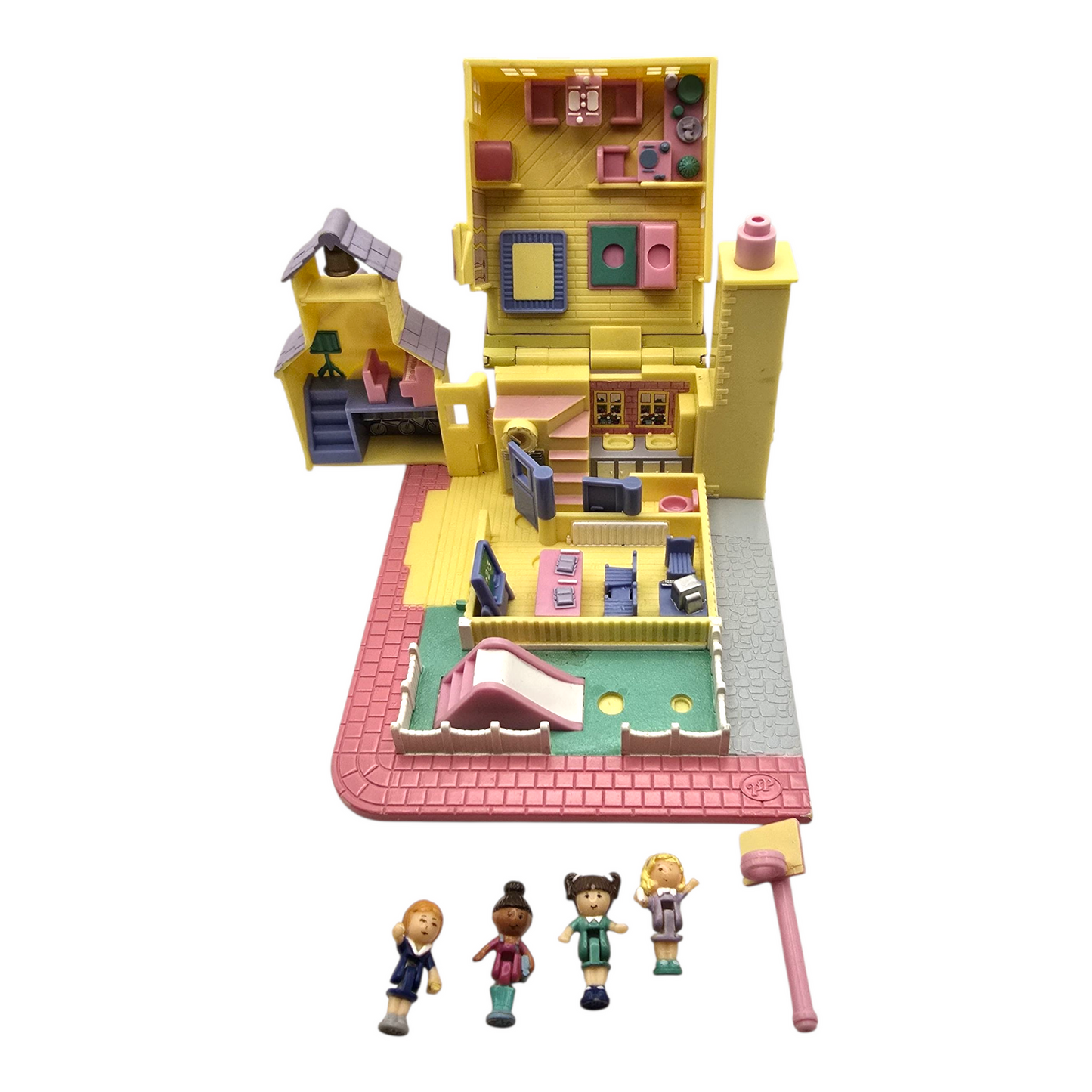 Polly Pocket Vintage Segunda mano (No Prende) Light up school house