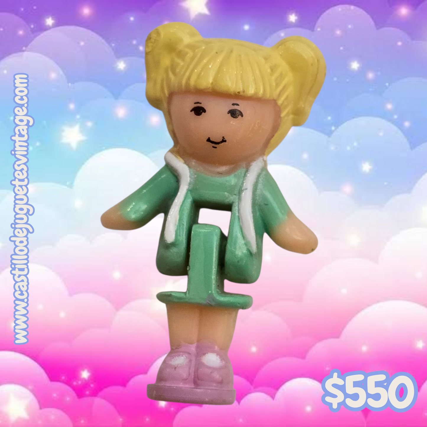 Polly Pockets Vintage $550 piezas sueltas y repuestos para completar sus sets. SEGUNDA MANO. Revisa bien la foto ya que es el artículo que te llevas ✨ Puede tener detalles estéticos.