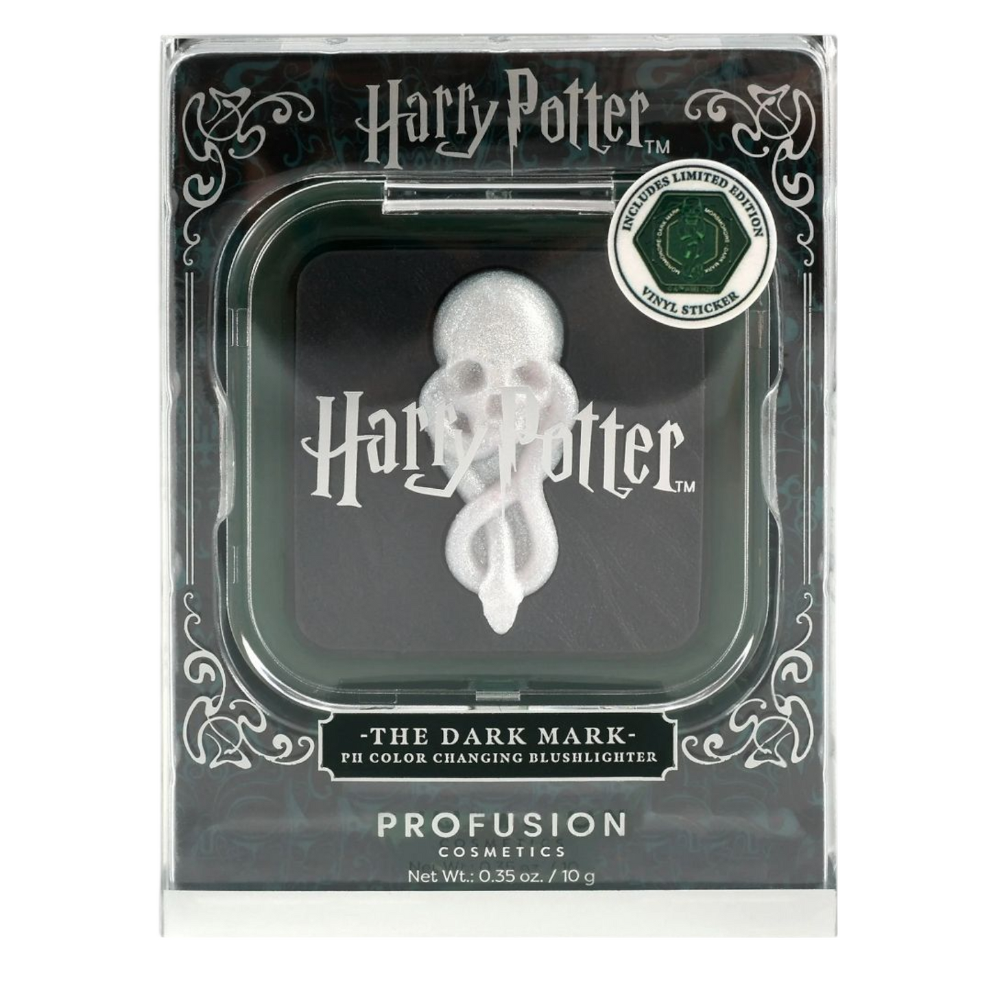 Profusion Maquillaje Harry Potter Dark arts blushlighter Cambia de color con PH