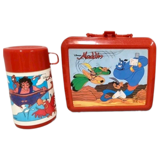 Lonchera vintage Disney con Thermo Aladdin