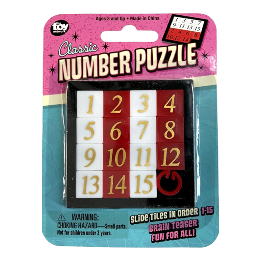 Juego del 15 rompecabezas deslizante retro puzzle