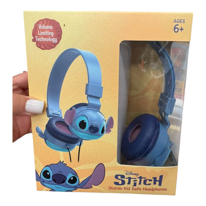 Audífonos alámbricos ajustables Stitch