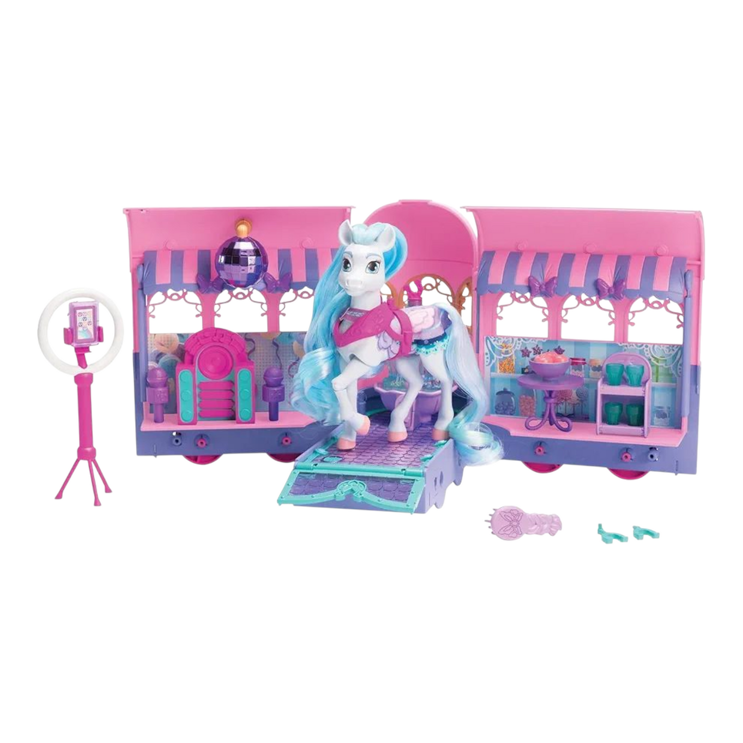 Wild Manes Pony ultimate party trailer playset
