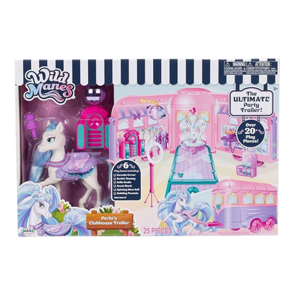 Wild Manes Pony ultimate party trailer playset