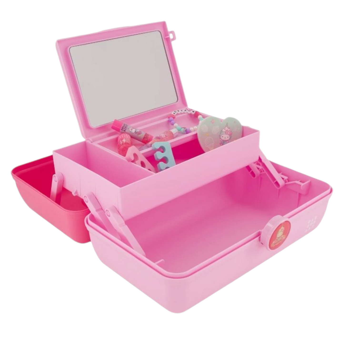 Preventa ✨ Caboodles grande con maquillaje Hello Kitty Unicorn (7 piezas incluidas) Se envía 1a semana de diciembre