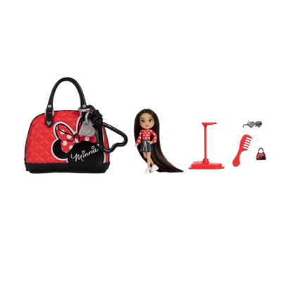 Minnie ILY Disney set de muñequitas mini y bolsita mini 7 cms aprox 2.5"