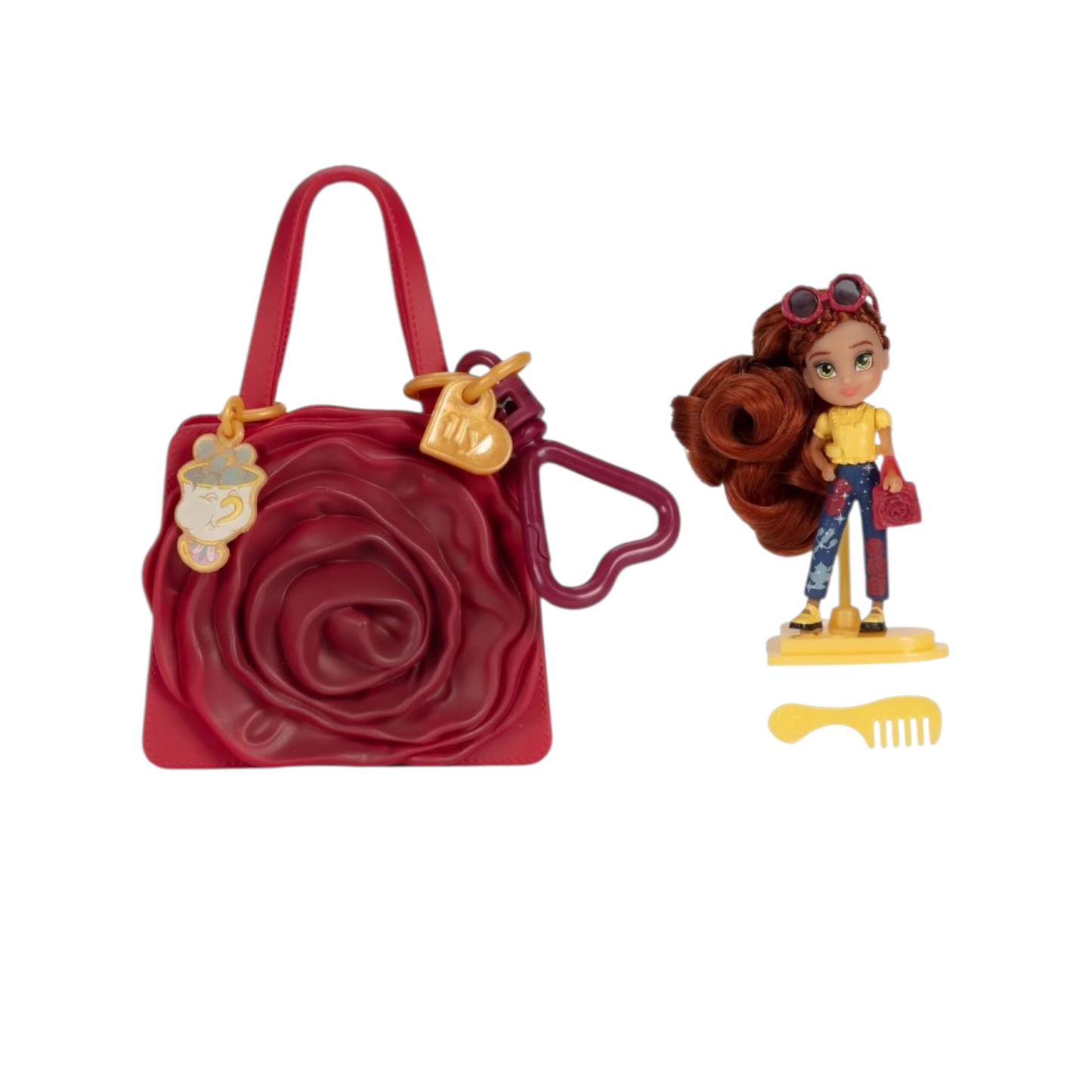 Bella ILY Disney set de muñequitas mini y bolsita mini 7 cms aprox 2.5"