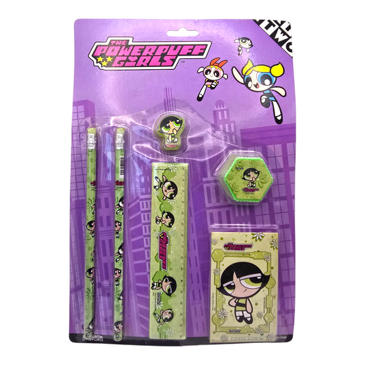 Set de Papelería vintage Chicas Super poderosas Powerpuff Girls Bellota