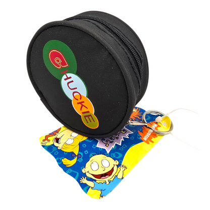 Monedero redondo vintage Rugrats Negro Carlitos