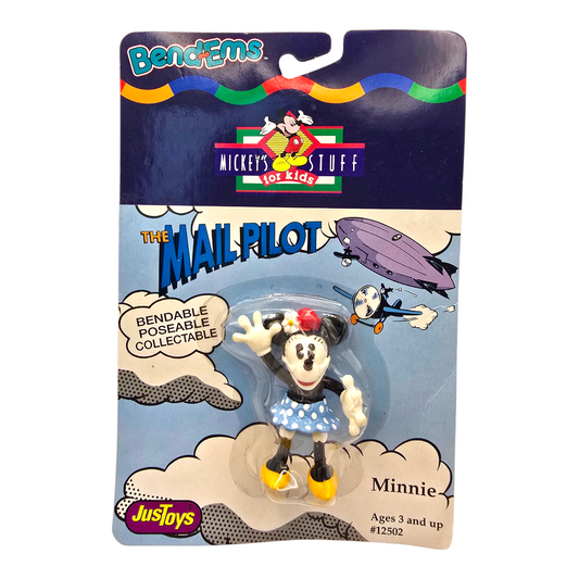 Figura Bendems Minnie Mouse vintage Posable