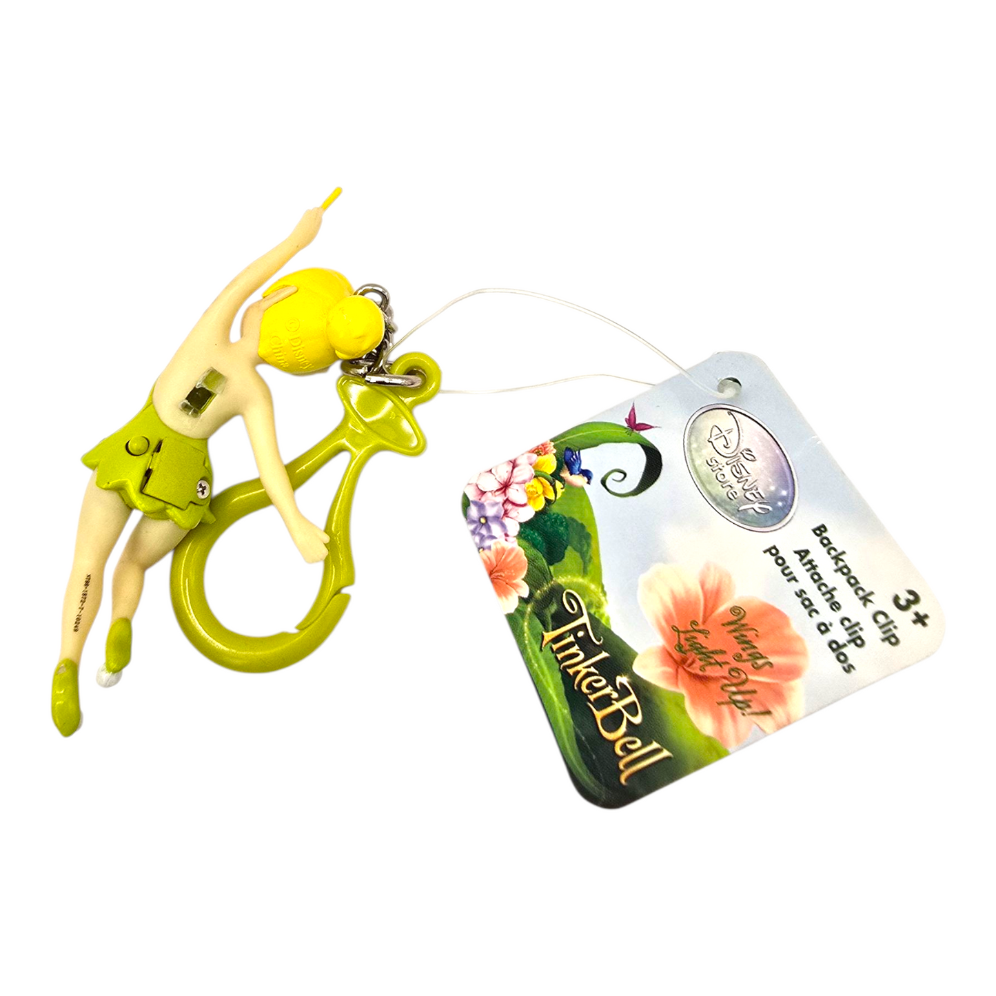 Llavero lámpara Vintage Campanita Tinkerbell (seguramente necesita batería. Tienen muchos años)