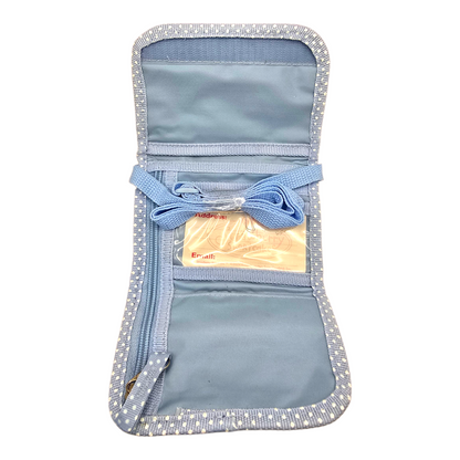 Crossbody Cartera Monedero Vintage Rosita Fresita Strawberry Shortcake azul