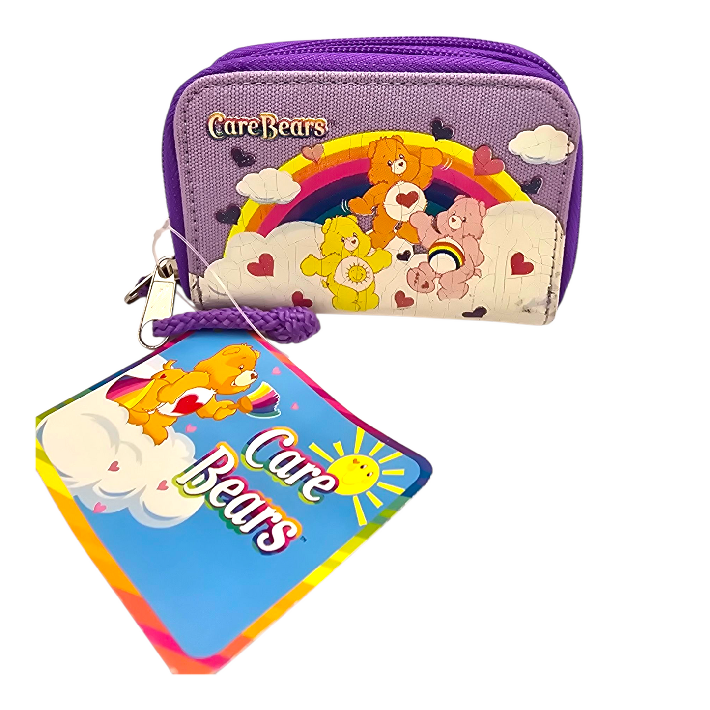 Cartera Monedero Vintage Care bears Ositos cariñositos lila
