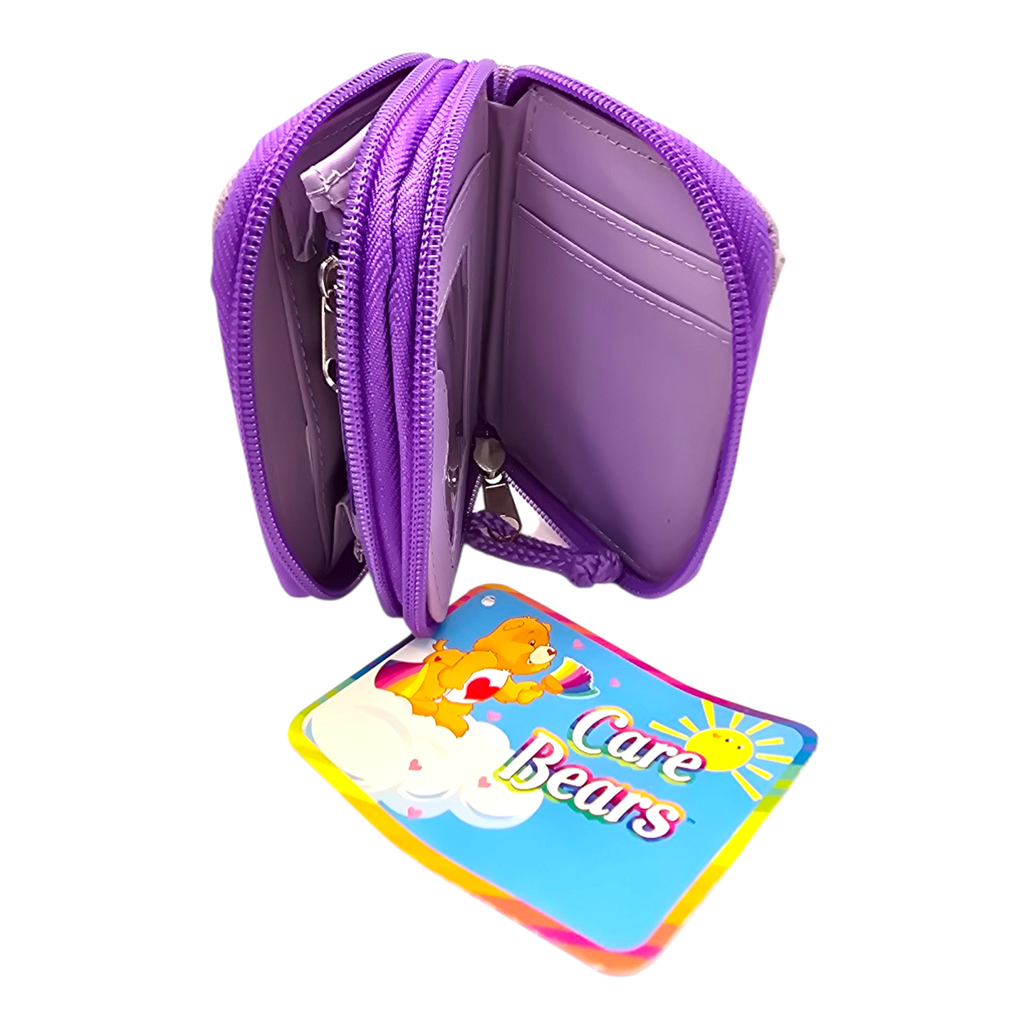 Cartera Monedero Vintage Care bears Ositos cariñositos lila
