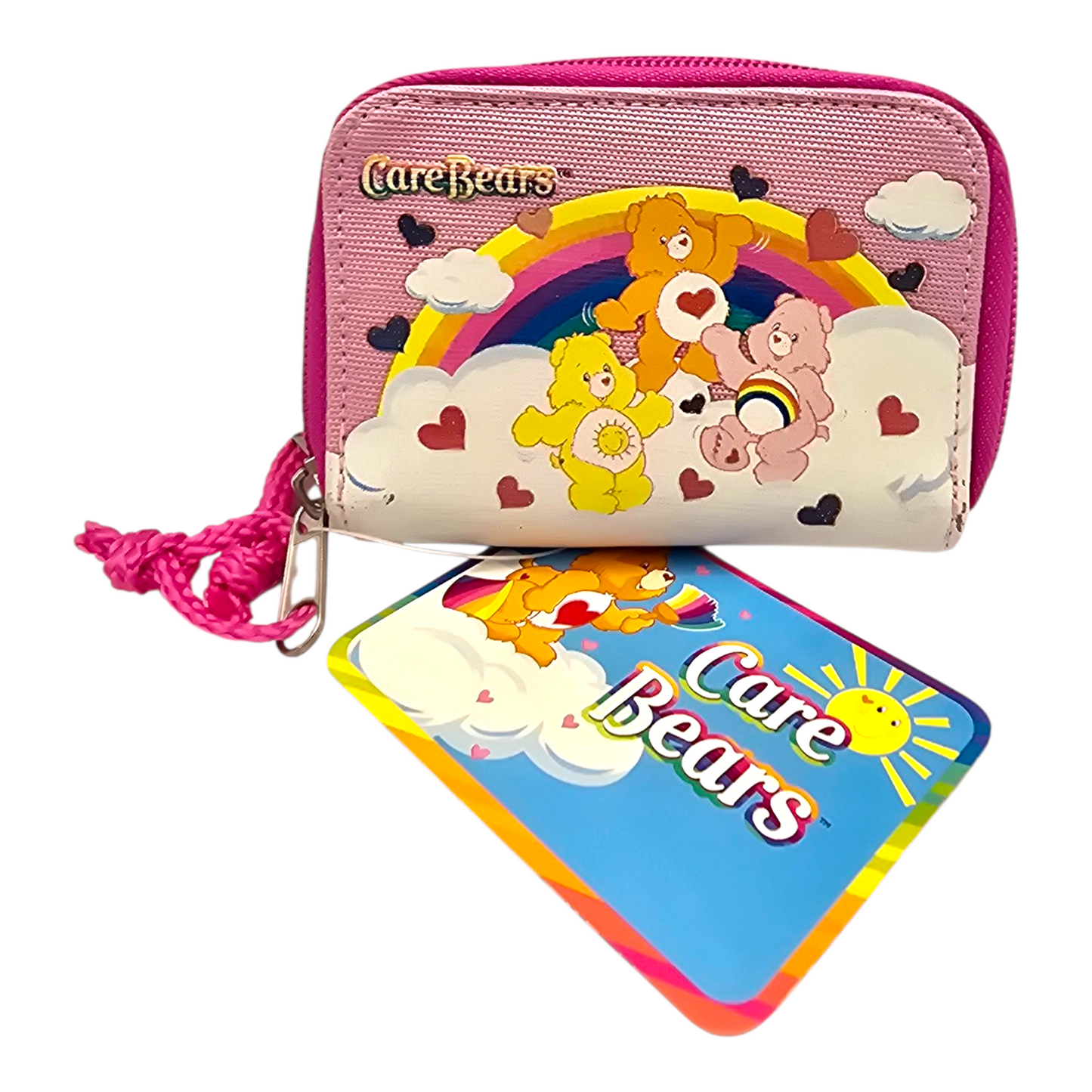 Cartera Monedero Vintage Care bears Ositos cariñositos rosa