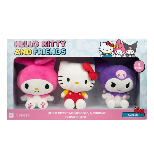 Set de peluches Hello Kitty 8 pulgadas (20 cms aprox)