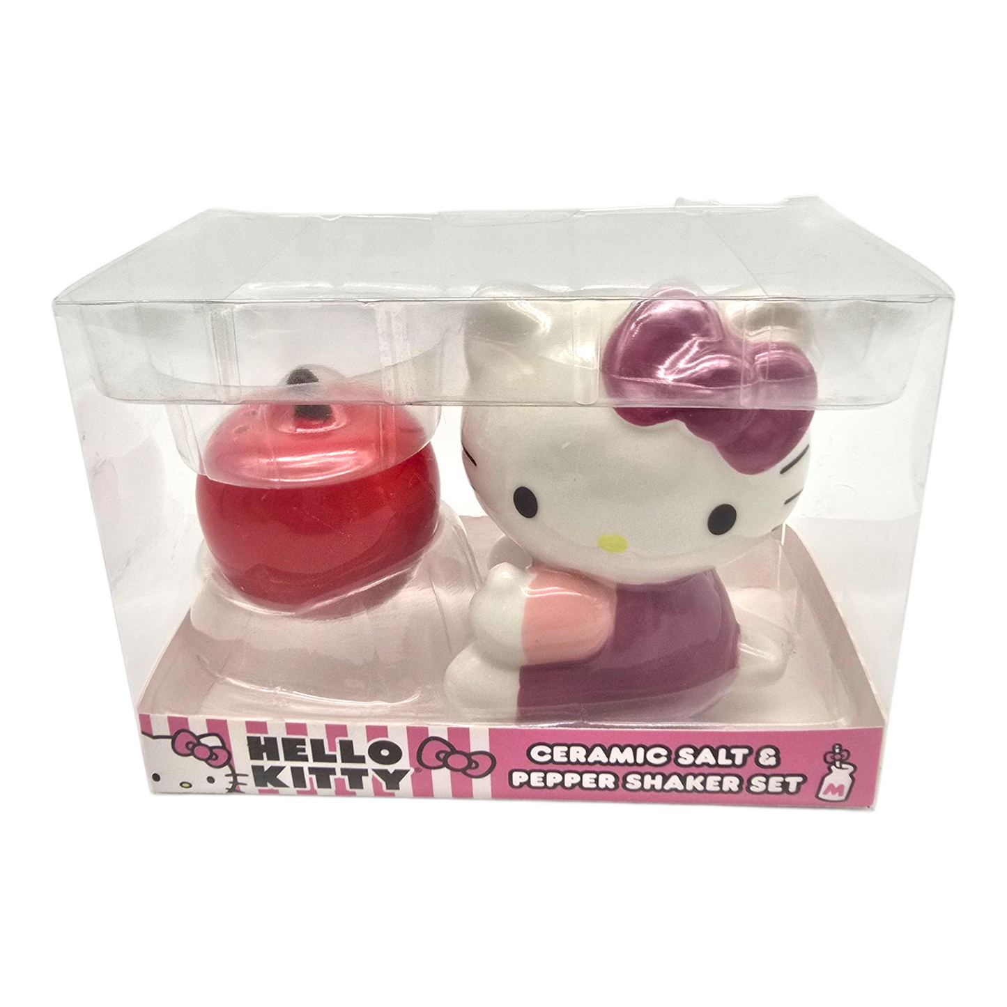 Set Salero y Pimentero Hello Kitty manzana