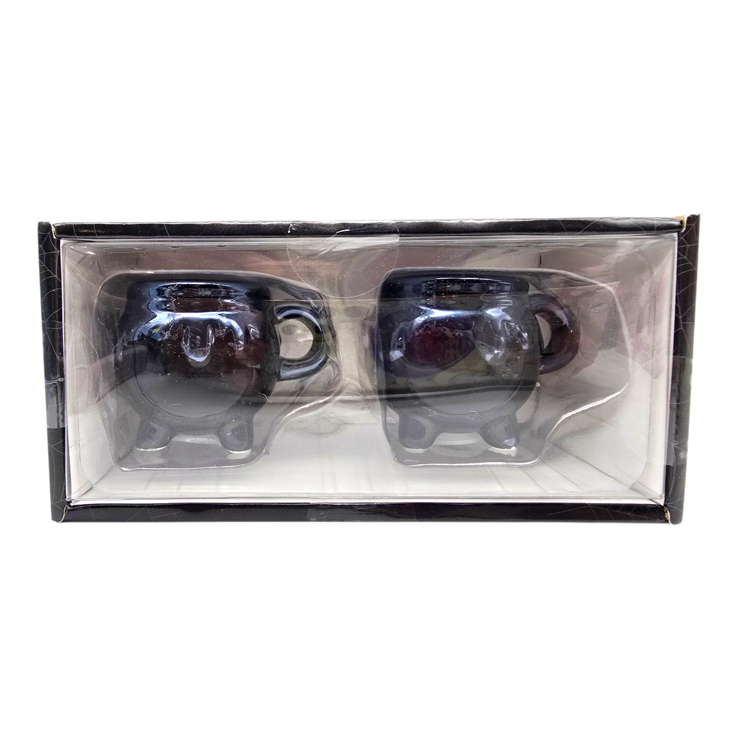 Set Salero y Pimentero Halloween Calderos brillantes