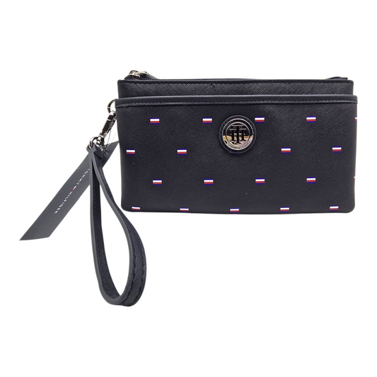 Cartera Monedero Original Tommy Hilfiger Wristlet doble