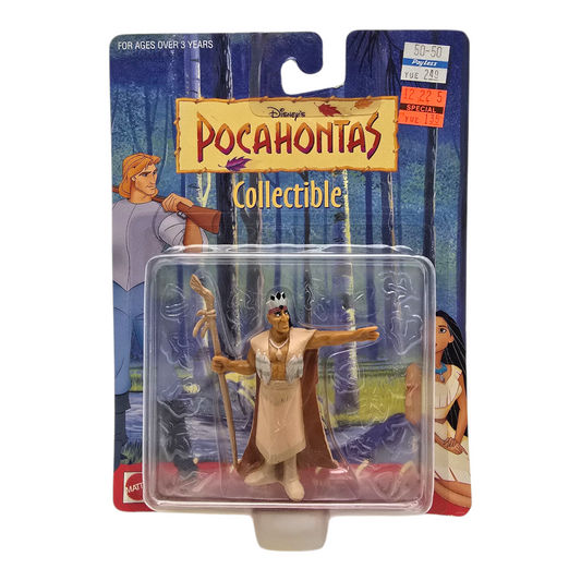 Figura vintage Pocahontas Powhatan Disney