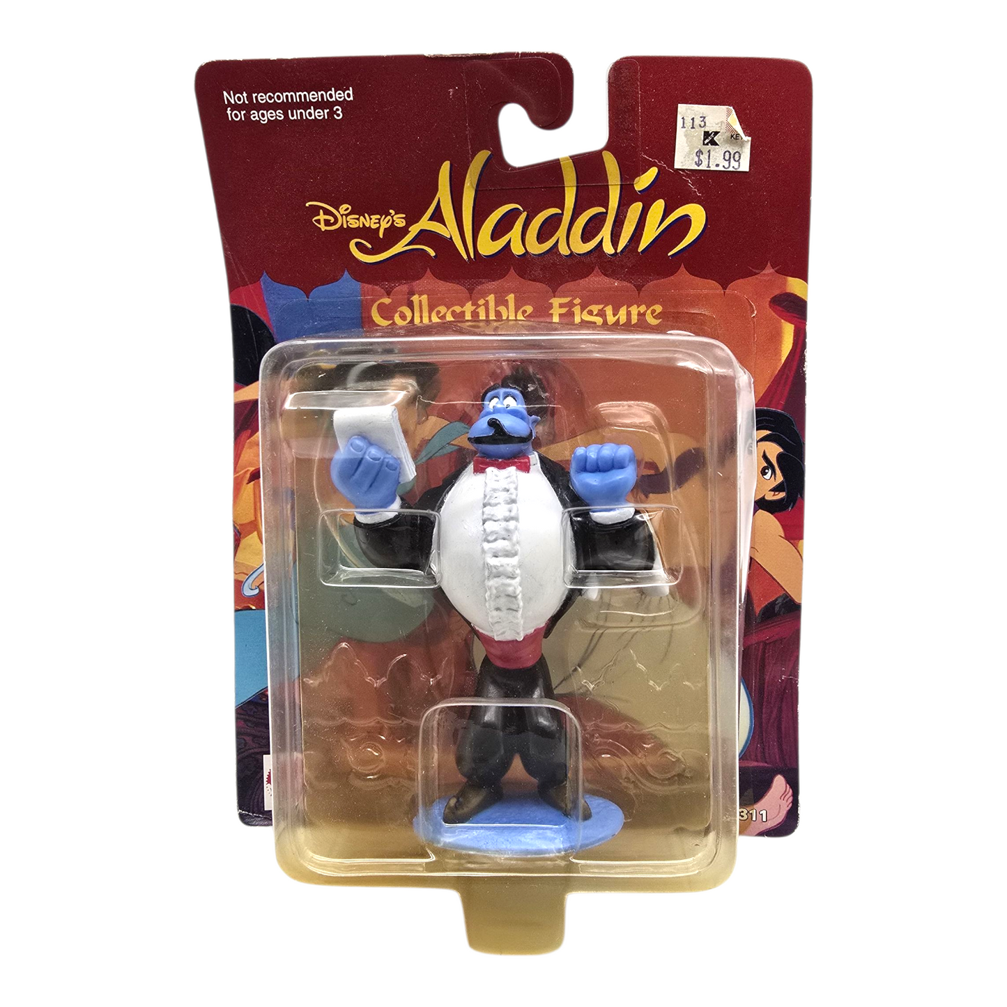Figura vintage Aladdin Genio Disney