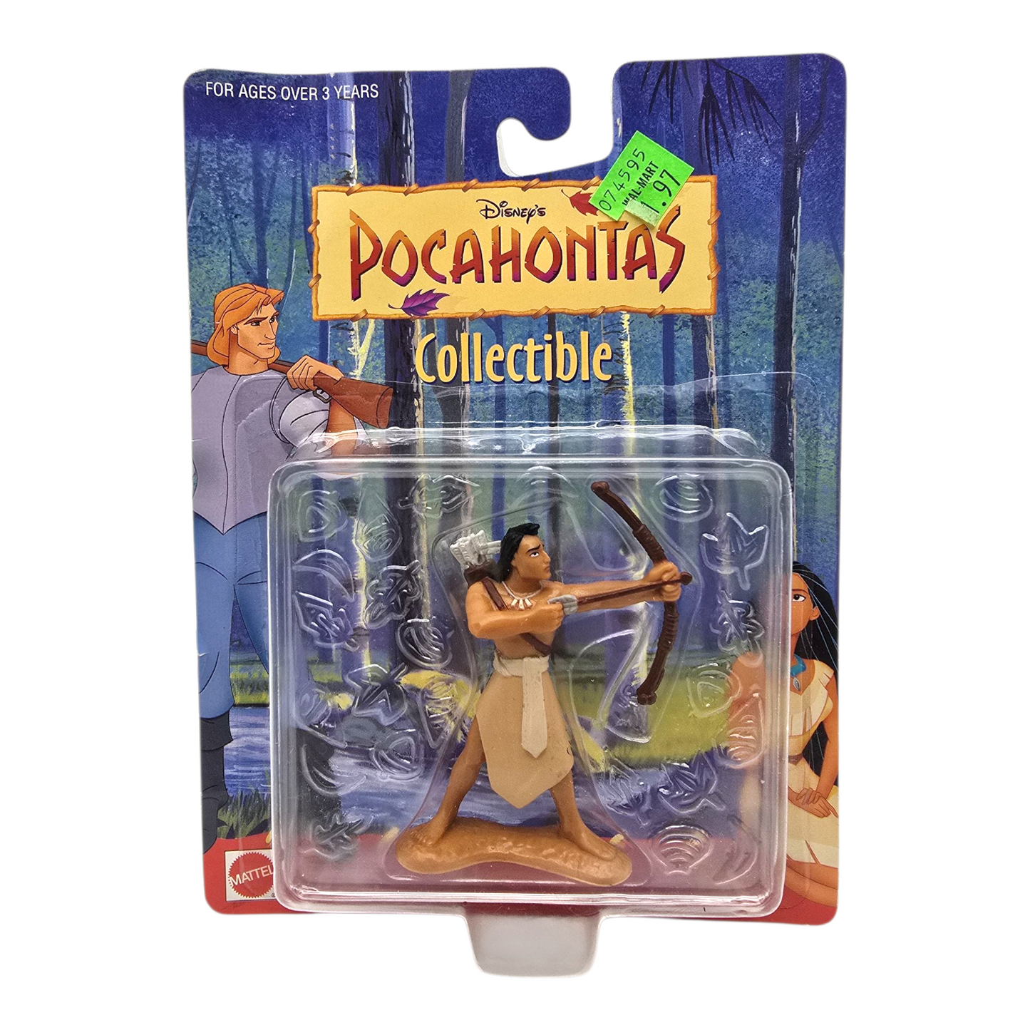 Figura vintage Pocahontas Kocoum Disney