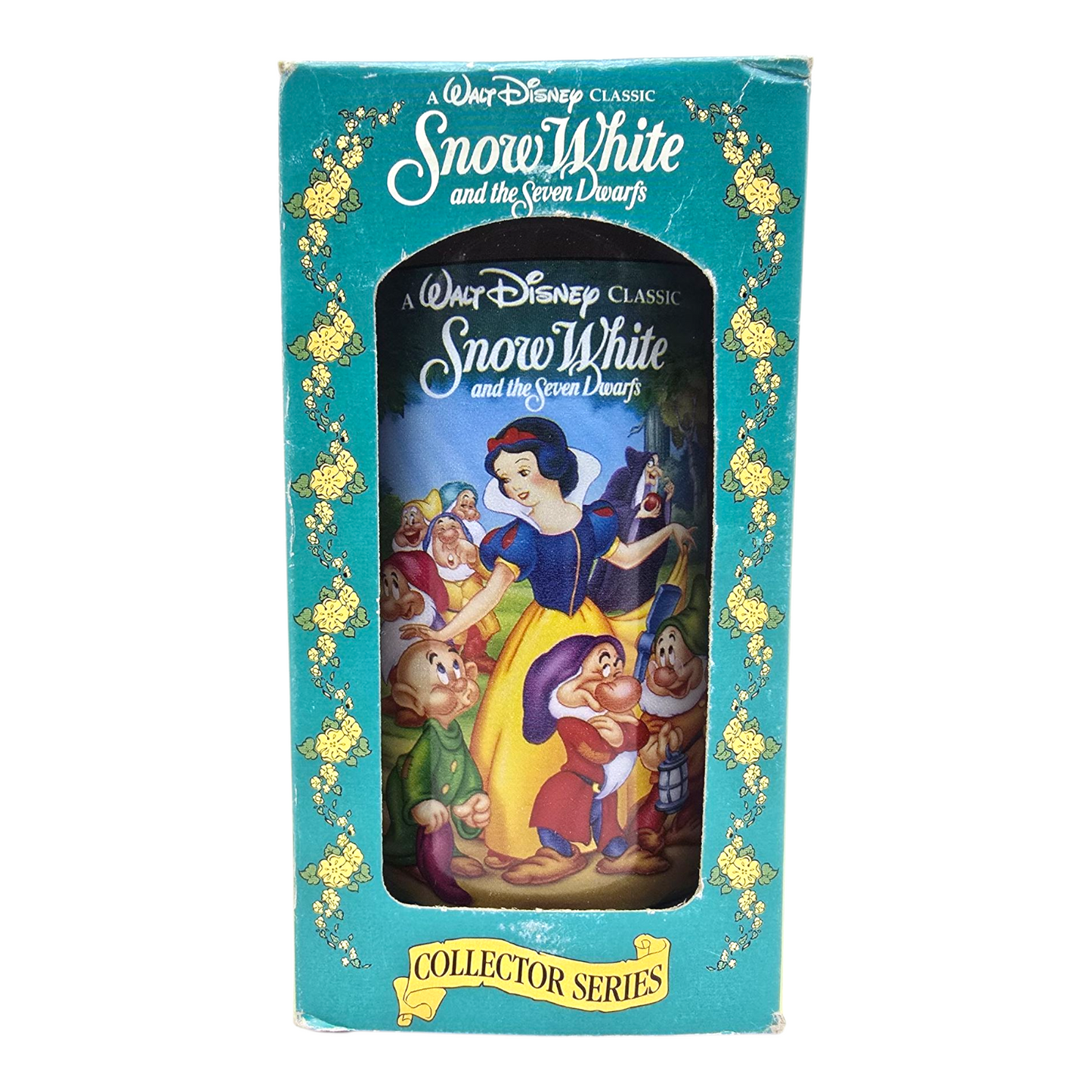 Vaso acrílico Vintage Burger King Snow White Blanca Nieves