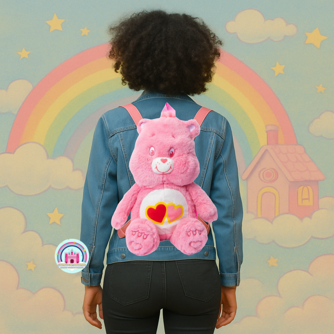 Mini Backpack de Peluche Care bears
