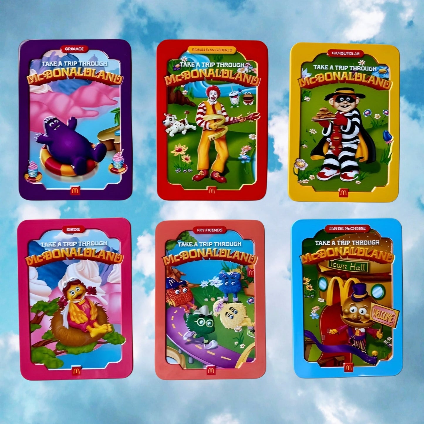 Hamburglar McDonald's Happy Meal Latas coleccionables del McDonaldland Meal (Adult Happy Meal) año 2025