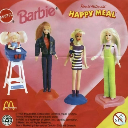 McDonald's Happy Meal Barbie año 1998