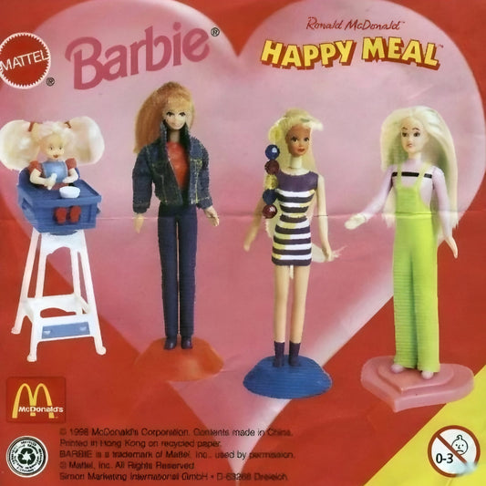 McDonald's Happy Meal Barbie año 1998