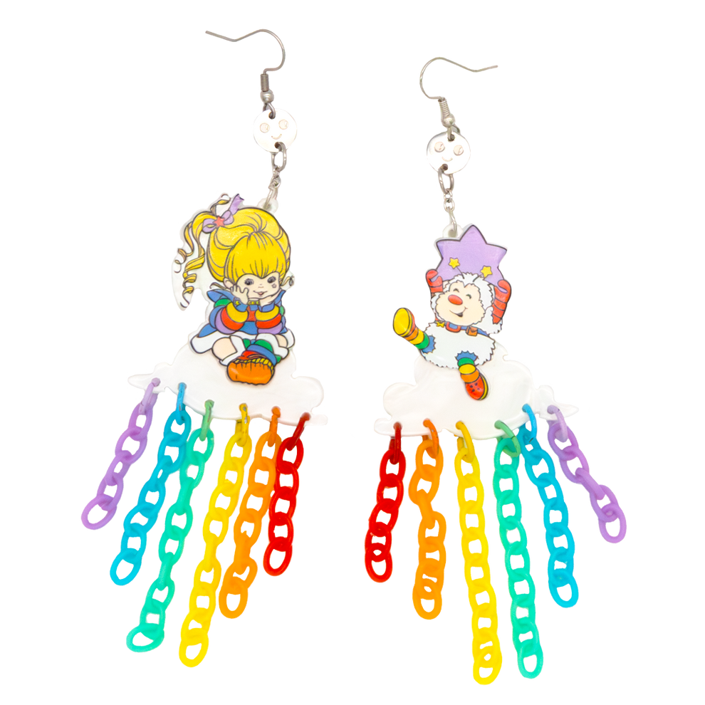⚠️PREVENTA IMPORTACIÓN Aretes Se enviará aprox 7-10 días habiles después de su compra Rainbow Brite