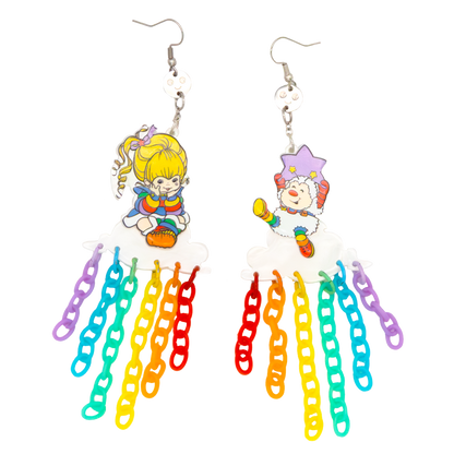⚠️PREVENTA IMPORTACIÓN Aretes Se enviará aprox 7-10 días habiles después de su compra Rainbow Brite