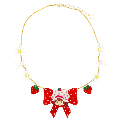 ⚠️PREVENTA IMPORTACIÓN Collar Se enviará aprox 7-10 días habiles después de su compraStrawberry Shortcake Rosita Fresita