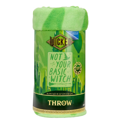 Wicked Elphaba Cobija Frazada 1.17x1.52 mts