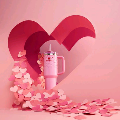 Stanley San Valentín Sweet Hearts 40 oz tumbler 🎯