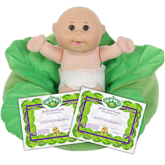 Cabbage Patch Acta de Nacimiento Genérica en blanco (Solo certificado de nacimiento) *No incluye muñeco.
