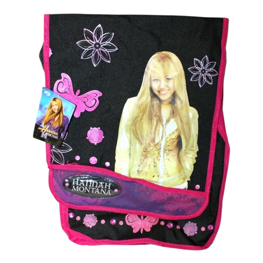Años 2000s Hannah Montana Vintage Crossbody Bolso mochila messenger bag